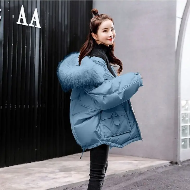 2020 Winter New Female Down Jackets Women's Hooded Warm Parkas Cotton Padded Fashion Loose Student Korean Style Coats W414
2020 Winter New Female Down Jackets Women's Hooded Warm Parkas Cotton Padded Fashion Loose Student Korean Style Coats W414
