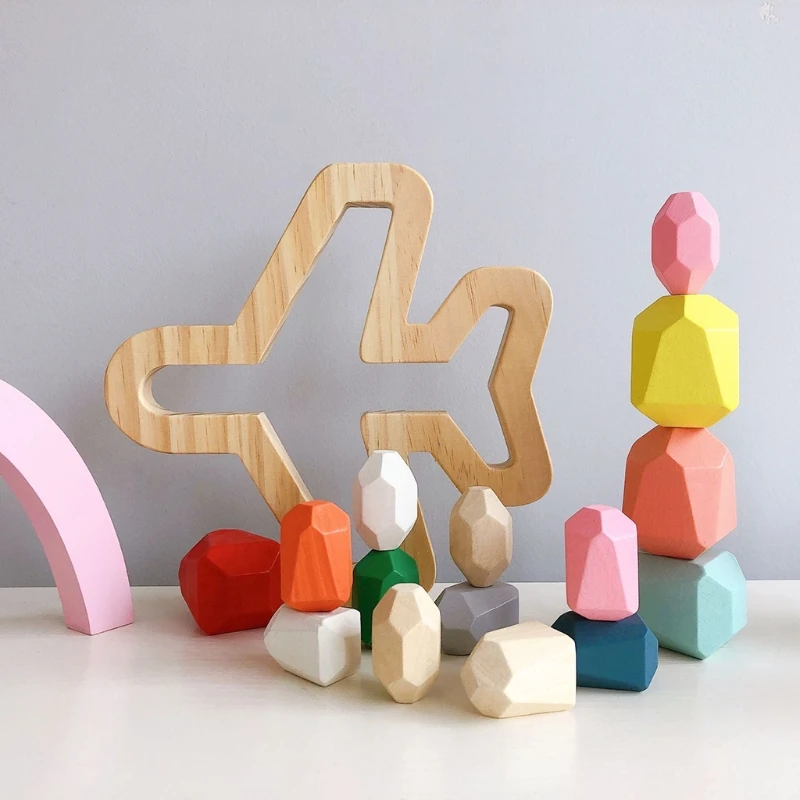 5-32pcs Wooden Sorting Stacking Balancing Stone Rocks Educational Learning Montessori Toys Building Blocks
5-32pcs Wooden Sorting Stacking Balancing Stone Rocks Educational Learning Montessori Toys Building Blocks