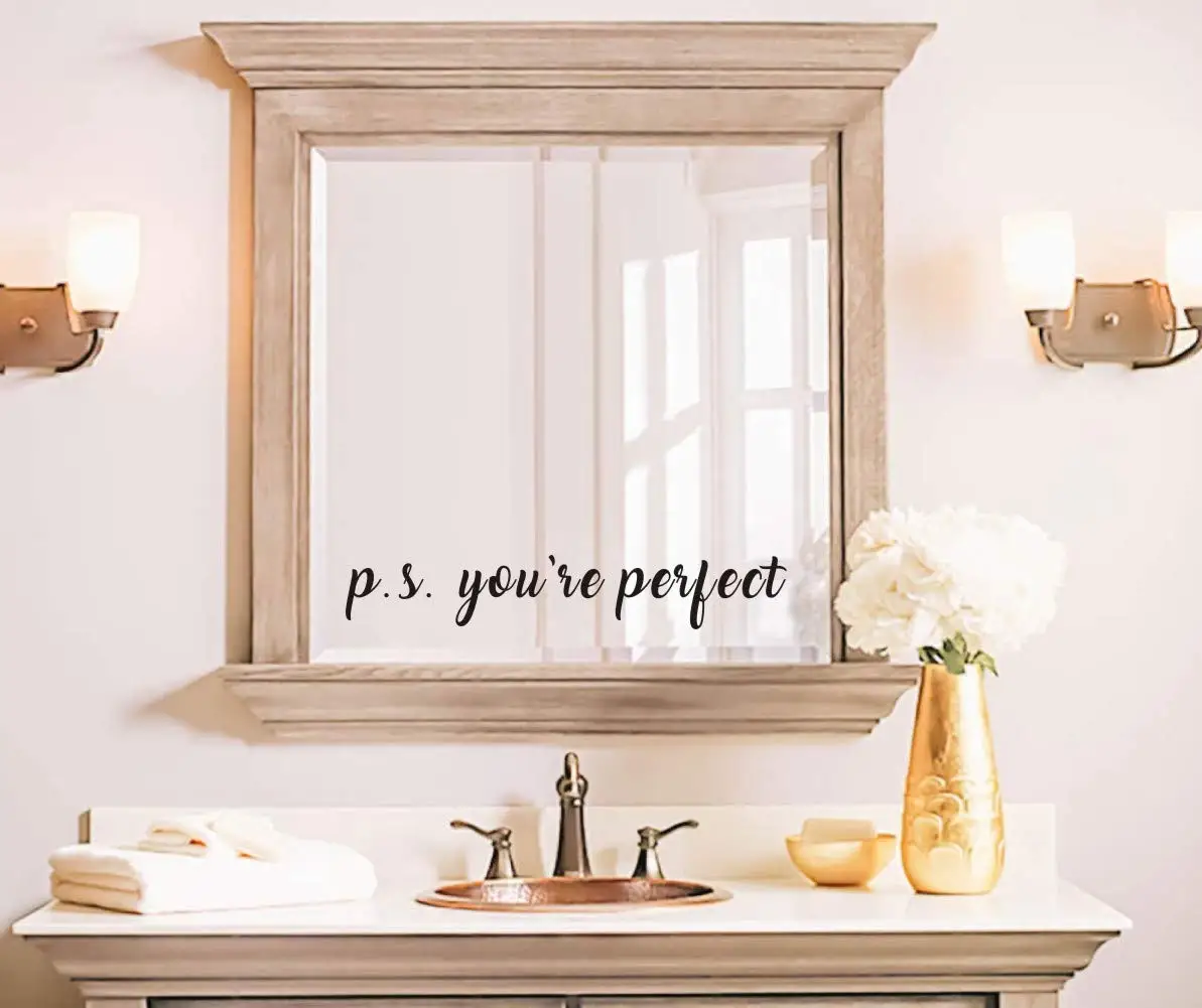 Beauty you are perfect Wall Art Decal Decoration Fashion Sticker For Kids Rooms Home Decor Vinyl Art Decal
Beauty you are perfect Wall Art Decal Decoration Fashion Sticker For Kids Rooms Home Decor Vinyl Art Decal