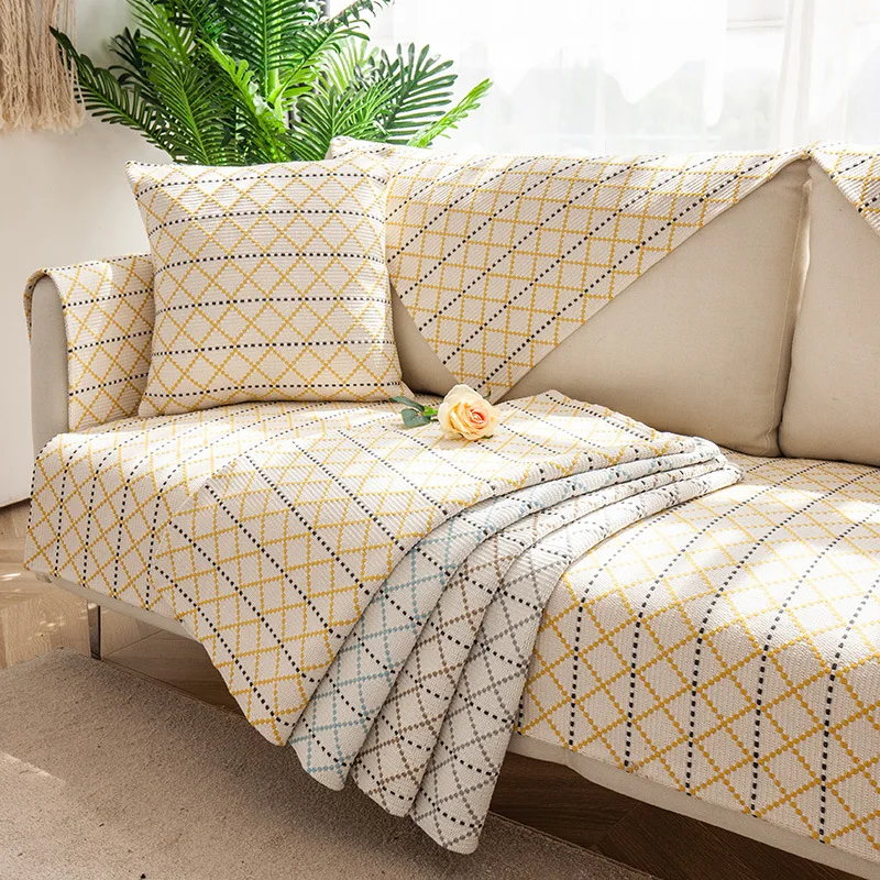 Embroidered Cotton Linen Fabric Sofa Cover Sofa Towel Solid Color Couch Cover Seat Cover for Living Room Corner Sofa Towel
Embroidered Cotton Linen Fabric Sofa Cover Sofa Towel Solid Color Couch Cover Seat Cover for Living Room Corner Sofa Towel