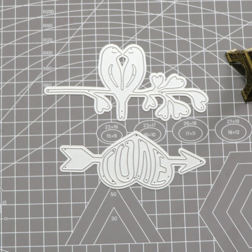 Bird Branches Arrow Frame Metal Cutting Dies Stencil Template for DIY Embossing Paper Photo Album Cards Making Scrapbooking
Bird Branches Arrow Frame Metal Cutting Dies Stencil Template for DIY Embossing Paper Photo Album Cards Making Scrapbooking