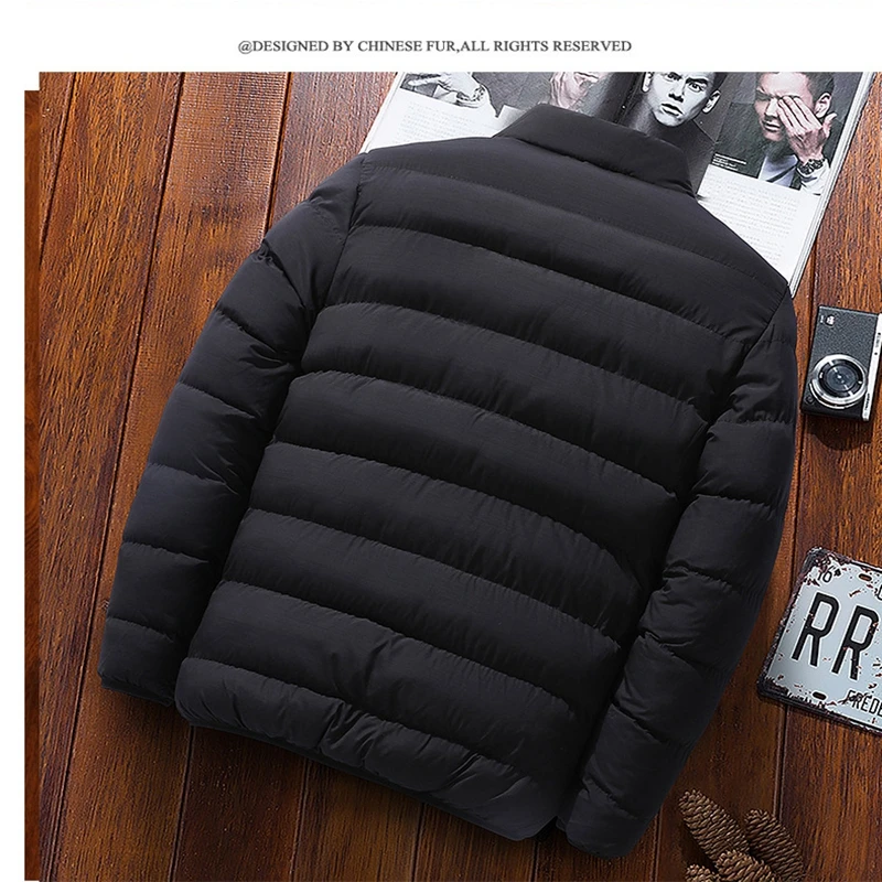 New Winter Overcoat Brand AMG Cotton Jacket Men's Long Sleeve Sewing Zipper Thick Coat Parker Slim Vertical Collar Windbreaker
New Winter Overcoat Brand AMG Cotton Jacket Men's Long Sleeve Sewing Zipper Thick Coat Parker Slim Vertical Collar Windbreaker