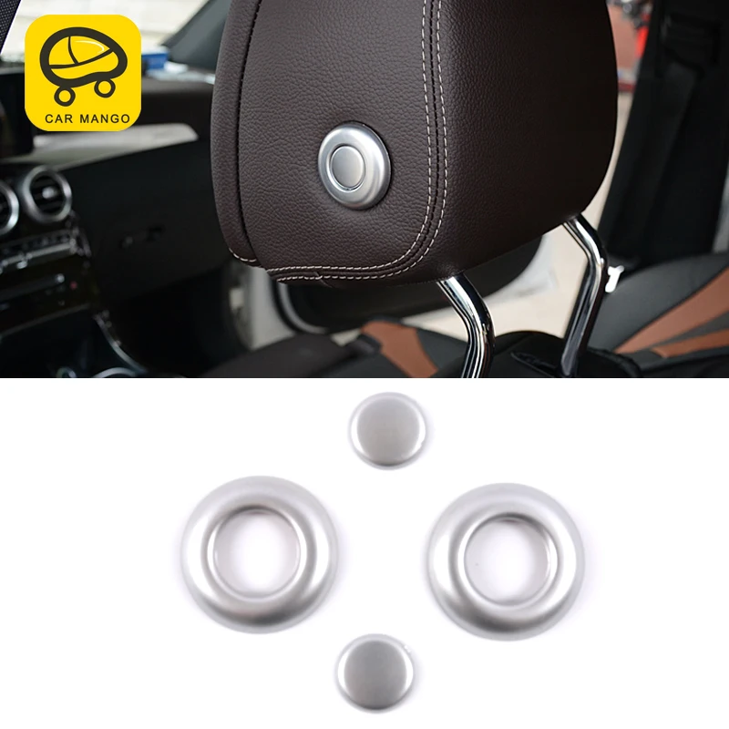 CarManGo For Mercedes Benz GLC 2016-2019 Car Styling Seat Neck Pillow Adjust Button Cover Trim Frame Sticker Interior Accessory
CarManGo For Mercedes Benz GLC 2016-2019 Car Styling Seat Neck Pillow Adjust Button Cover Trim Frame Sticker Interior Accessory