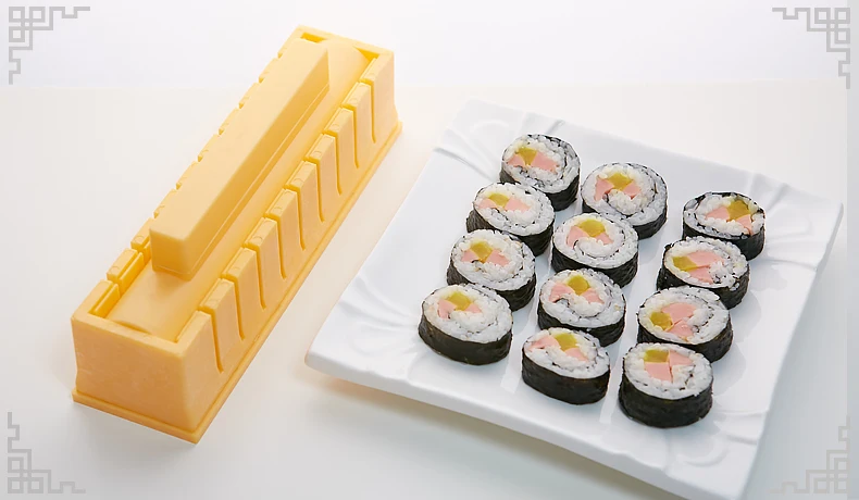 Japanese Press Diy Sushi Maker Rice Mold Set Cooking Sushi Mold Onigiri Accessories Utensilios De Cocina Kitchen Tools EA6SGJ
Japanese Press Diy Sushi Maker Rice Mold Set Cooking Sushi Mold Onigiri Accessories Utensilios De Cocina Kitchen Tools EA6SGJ