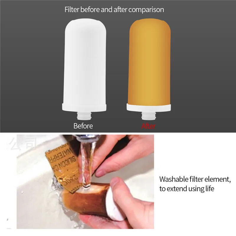 3 Pcs Reusable Faucet Mount Filter Cartridge Washable Tap Water Purifier Cartridge Water Filter Cartridges 31
3 Pcs Reusable Faucet Mount Filter Cartridge Washable Tap Water Purifier Cartridge Water Filter Cartridges 31