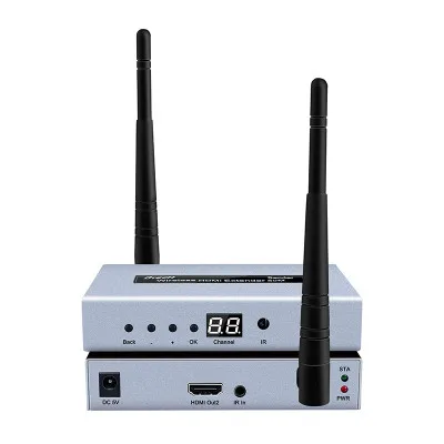 Wireless HDMI Extender 50m Transmitter and Receiver Resolution up to 1080P IR Control Hdmi Wireless Extender
Wireless HDMI Extender 50m Transmitter and Receiver Resolution up to 1080P IR Control Hdmi Wireless Extender