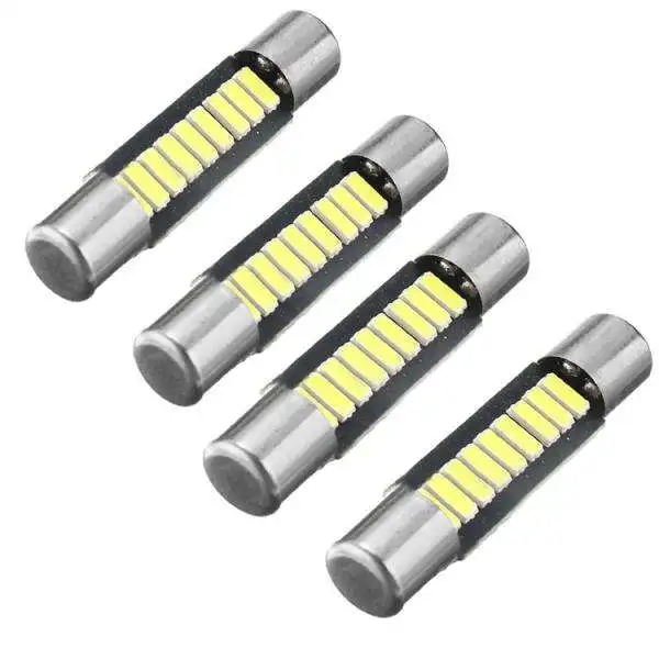 4 шт. 29 мм Festoon Crew Cut 4014 9SMD холодный белый купол интерьерсветильник Па
4 шт. 29 мм Festoon Crew Cut 4014 9SMD холодный белый купол интерьерсветильник Па