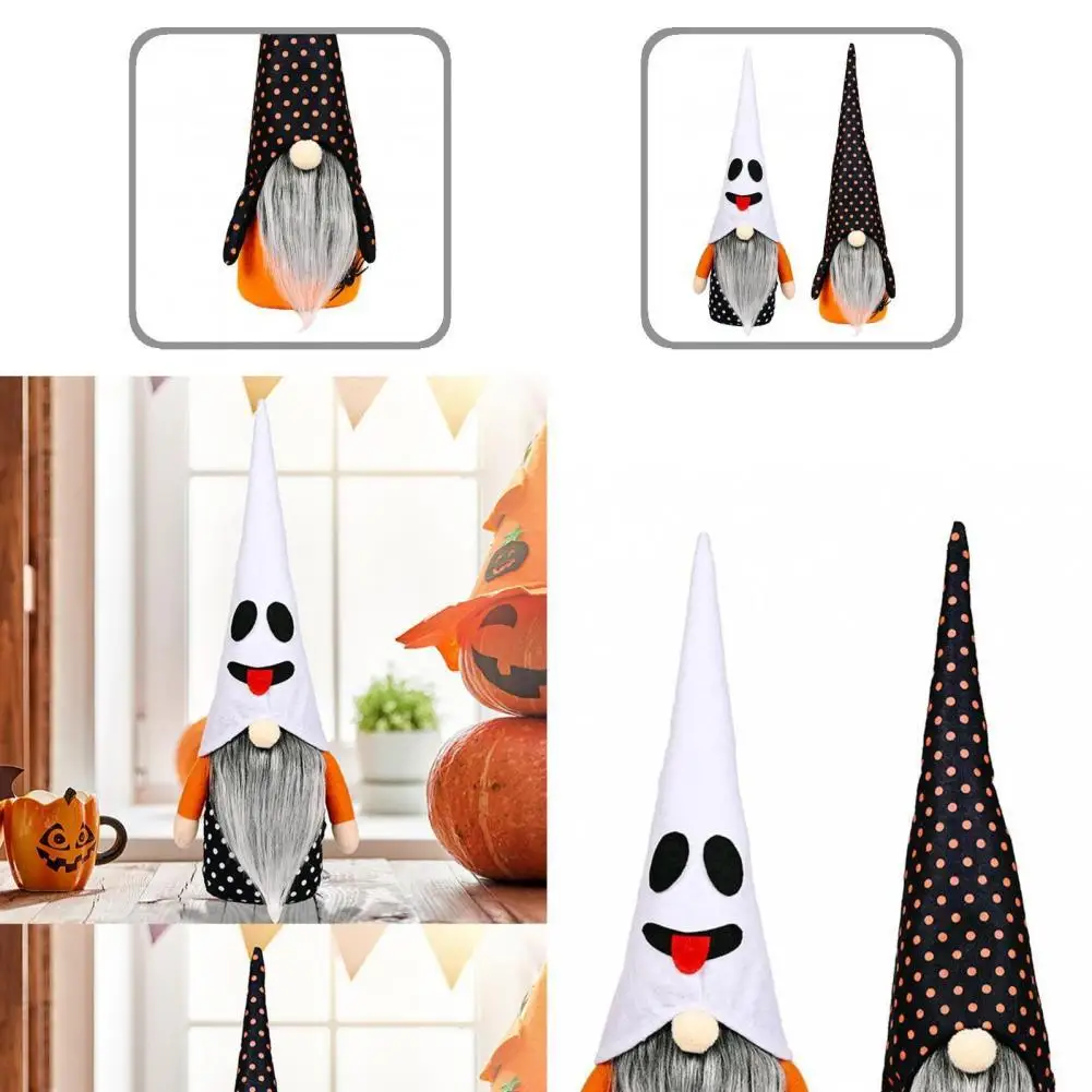 2 Colors Easy Carry Decorative Cute Faceless Halloween Decoration Nice-looking Plush Toy Lightweight for Bedroom
2 Colors Easy Carry Decorative Cute Faceless Halloween Decoration Nice-looking Plush Toy Lightweight for Bedroom