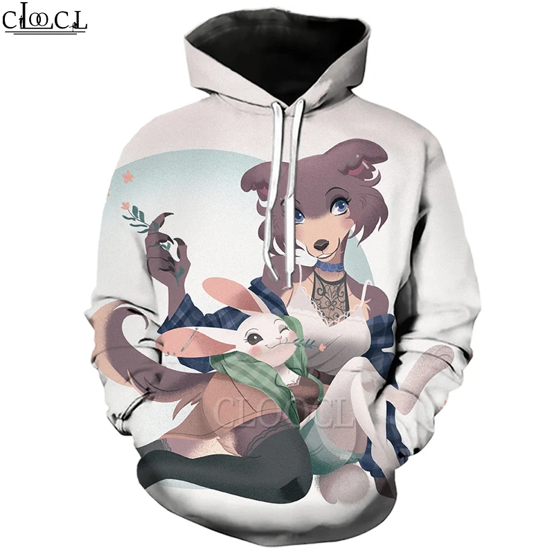 Новинка толстовка CLOOCL с 3D принтом аниме BEASTARS мужская и женская в стиле Харадзюку