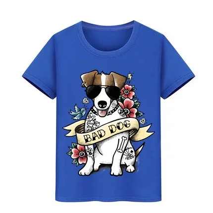 Boy Girl Blouse T-shirts terrier badass tattoo Tees Jack Russell Charming Floral kids Teeshirts Children Tshirt bad dog T Shirt
Boy Girl Blouse T-shirts terrier badass tattoo Tees Jack Russell Charming Floral kids Teeshirts Children Tshirt bad dog T Shirt