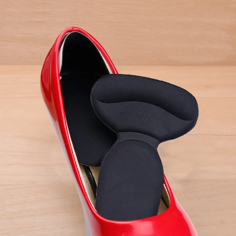 Т-образные стельки на высоком каблуке супер мягкие нескользящая губка защита