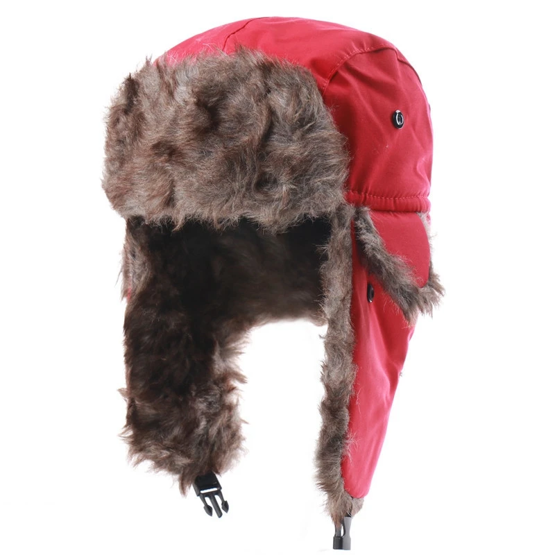 Men Women Unisex Bomber Hats Ski Hat Winter Men Warm Russian Ushanka Hat with Ear Flap Fur Trapper Cap
Men Women Unisex Bomber Hats Ski Hat Winter Men Warm Russian Ushanka Hat with Ear Flap Fur Trapper Cap