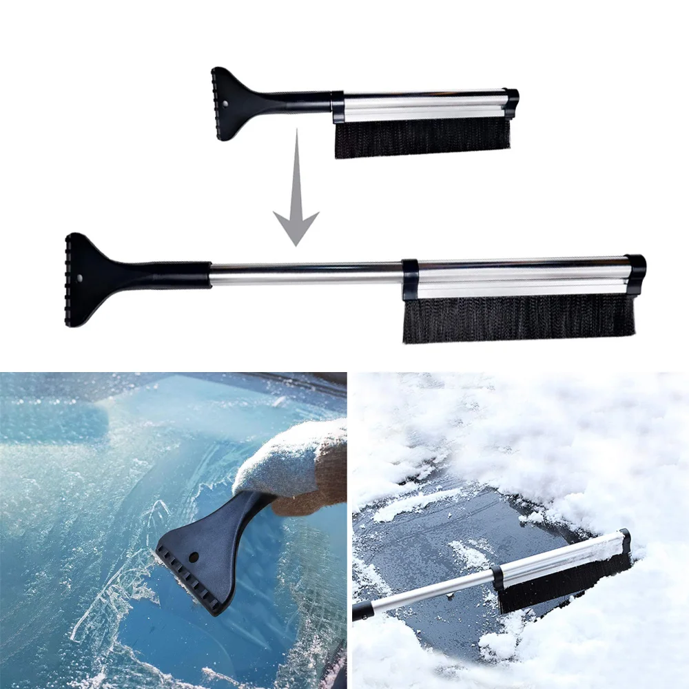 Скребок для льда на лобовое стекло автомобиля, щетка для снега на стекле, выдвижной инструмент для удаления снега из нержавеющей стали, сред...
Скребок для льда на лобовое стекло автомобиля, щетка для снега на стекле, выдвижной инструмент для удаления снега из нержавеющей стали, сред...