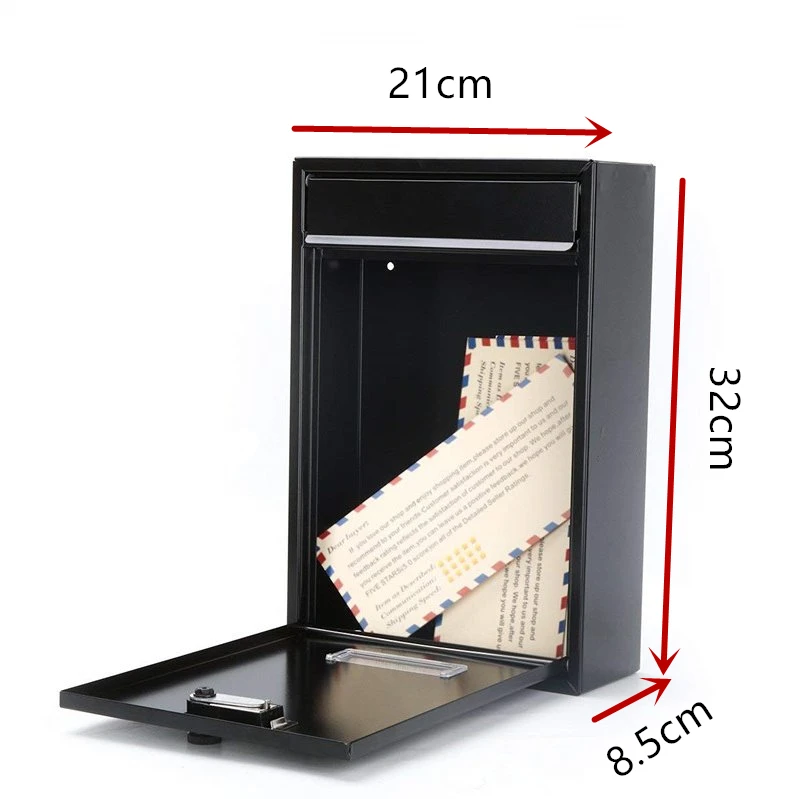 32X21X8.5CM Vintage Wall Mounted Mailbox With Combination Lock Metal Coded Lock Letterbox Post Newspaper Box F5062
32X21X8.5CM Vintage Wall Mounted Mailbox With Combination Lock Metal Coded Lock Letterbox Post Newspaper Box F5062