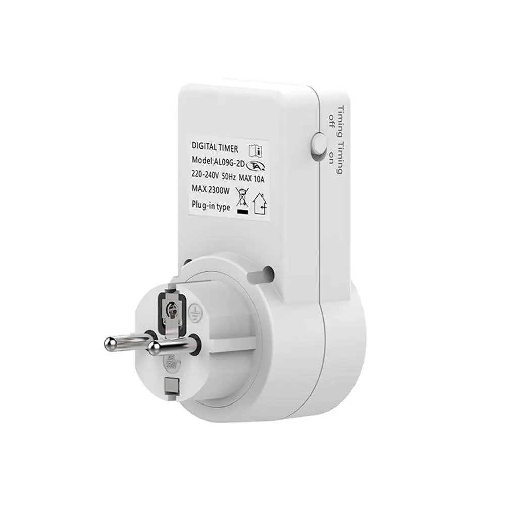 Digital Countdown Timer Switch Universal Socket Plug-in Time Control Phone Battery Electric car charge Electric EU Plug 10A
Digital Countdown Timer Switch Universal Socket Plug-in Time Control Phone Battery Electric car charge Electric EU Plug 10A