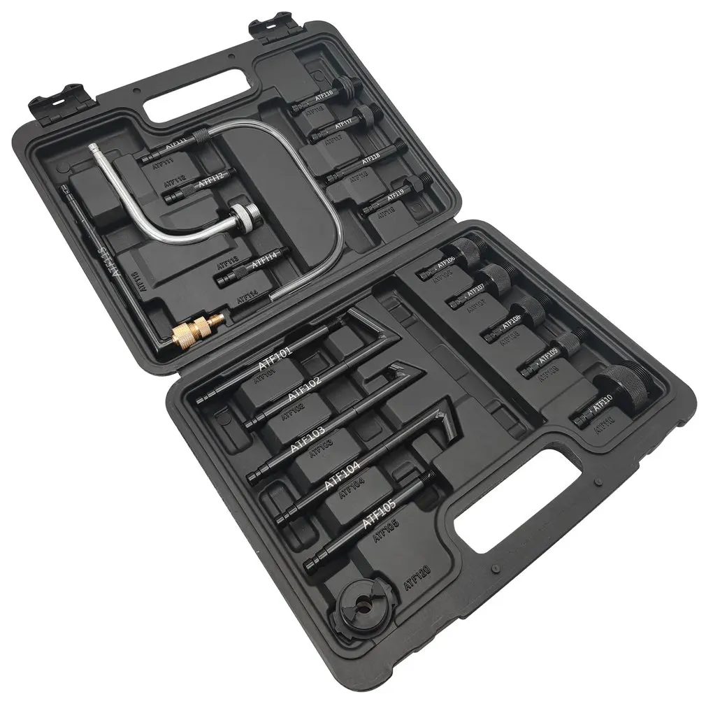 ATF Adaptor Set For Automatic Gearbox/ Transmission Oil Pump Dispenser 20PCS Durable Oil Pump Adaptors Tools
ATF Adaptor Set For Automatic Gearbox/ Transmission Oil Pump Dispenser 20PCS Durable Oil Pump Adaptors Tools
