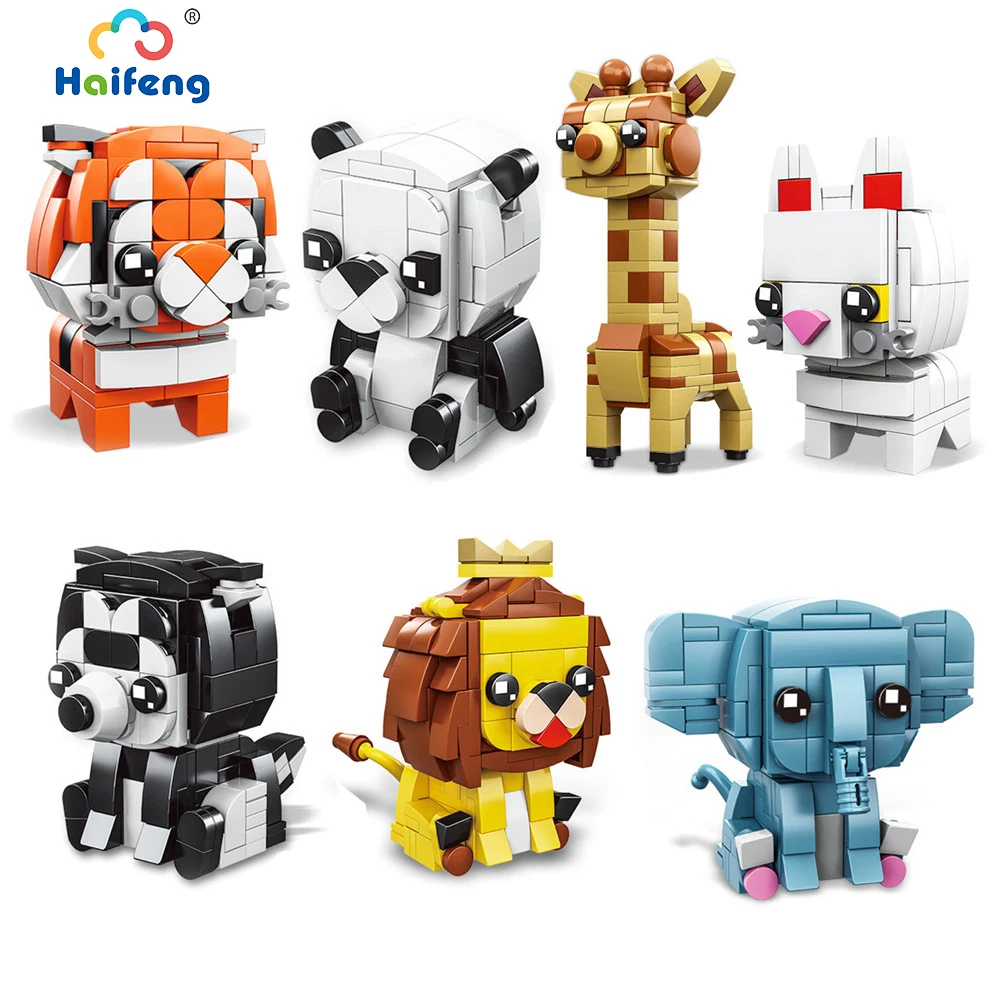 Classical Building Blocks Children Toys Cat Dog Penguin Koala Cow Flamingo Sea Lion Owl Animal Series Bricks Model Sets Toys
Classical Building Blocks Children Toys Cat Dog Penguin Koala Cow Flamingo Sea Lion Owl Animal Series Bricks Model Sets Toys