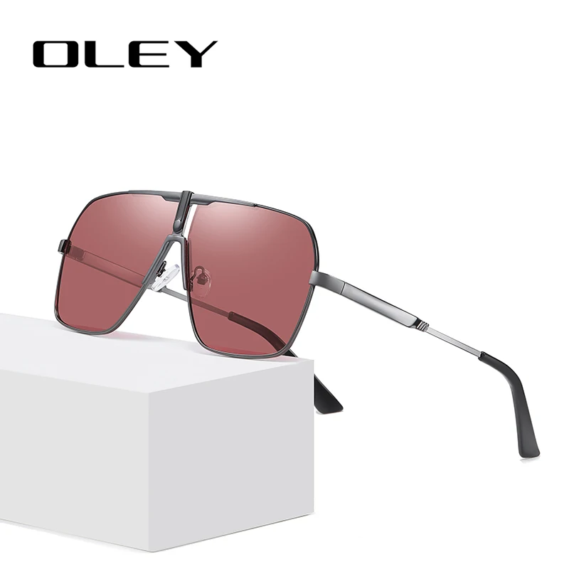 OLEY Brand Classic Polarized Sunglasses For Men New Fashion Women Fashion Driving Eyewear Travel Sun Glasses UV400 Goggles
OLEY Brand Classic Polarized Sunglasses For Men New Fashion Women Fashion Driving Eyewear Travel Sun Glasses UV400 Goggles