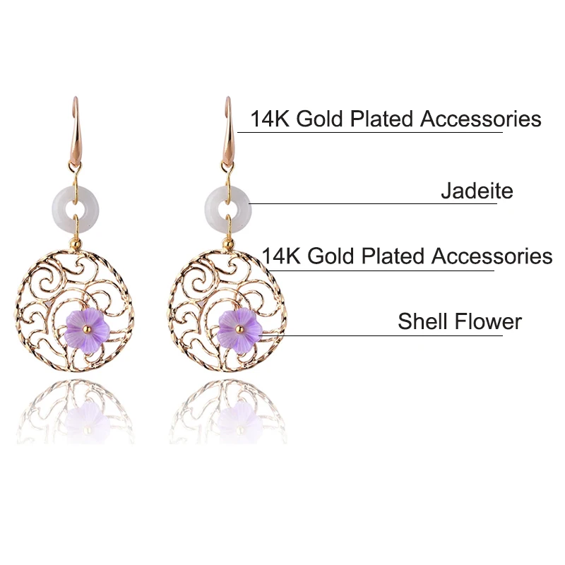 Vintage Court Flower Women Earrings Chinese Style Dangle Earrings Woman Fashion Ethnic Earrings Wedding Christmas Jewelry Gift
Vintage Court Flower Women Earrings Chinese Style Dangle Earrings Woman Fashion Ethnic Earrings Wedding Christmas Jewelry Gift
