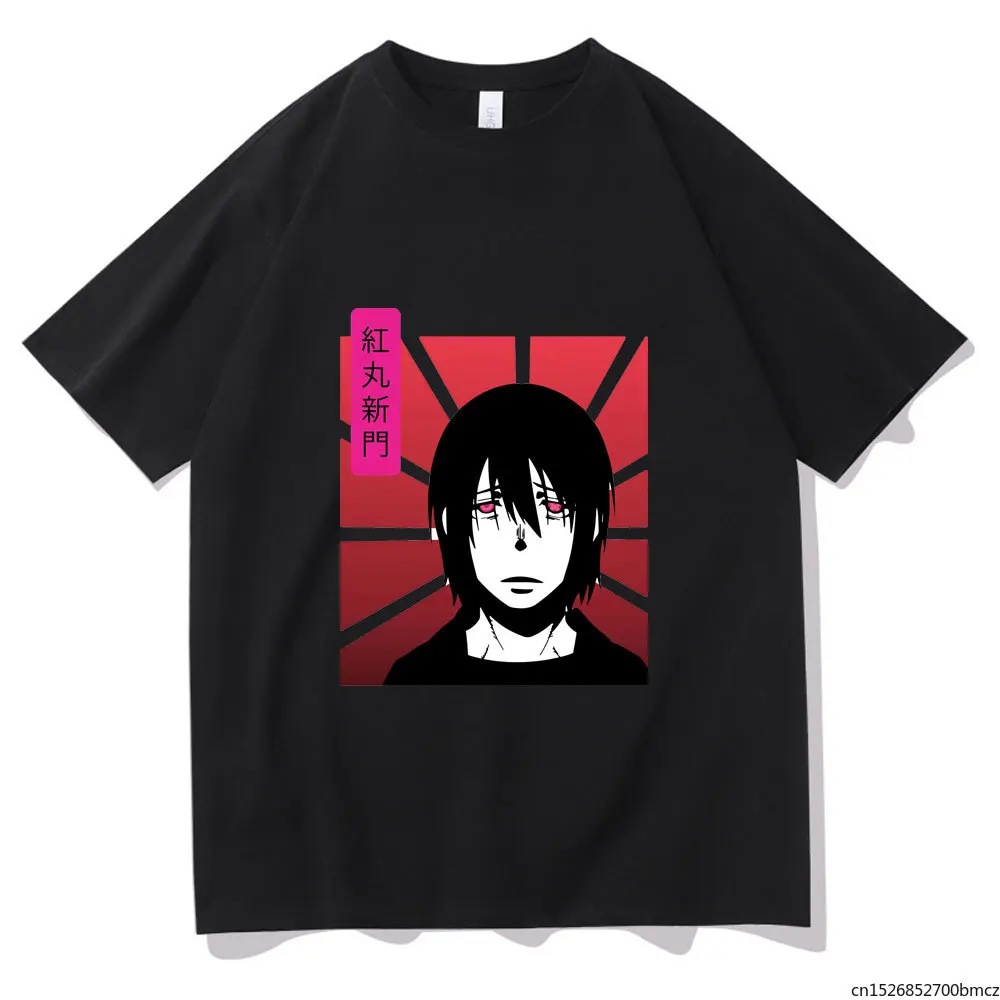 Anime Fire Force T-shirt Shinmon Benimaru Cartoons Fire Brigade of Flames Short Sleeve Women Harajuku Loose
Anime Fire Force T-shirt Shinmon Benimaru Cartoons Fire Brigade of Flames Short Sleeve Women Harajuku Loose