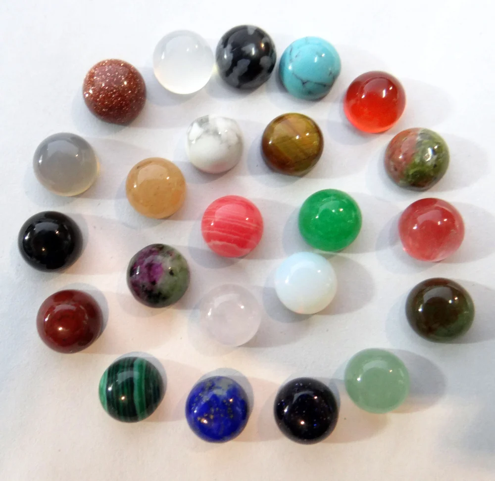 6mm Natural stone Quartz crystal tiger eye Turquoises Round Cabochon Pendant for diy Jewelry making necklace Accessories50pcs
6mm Natural stone Quartz crystal tiger eye Turquoises Round Cabochon Pendant for diy Jewelry making necklace Accessories50pcs