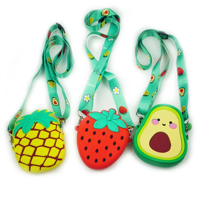 Silicone Avocado Strawberry Crossbody Coin Bag Kid Toddler Children Shoulder Handbag Adjustable Strap Holiday Travel Pocket Pack
Silicone Avocado Strawberry Crossbody Coin Bag Kid Toddler Children Shoulder Handbag Adjustable Strap Holiday Travel Pocket Pack