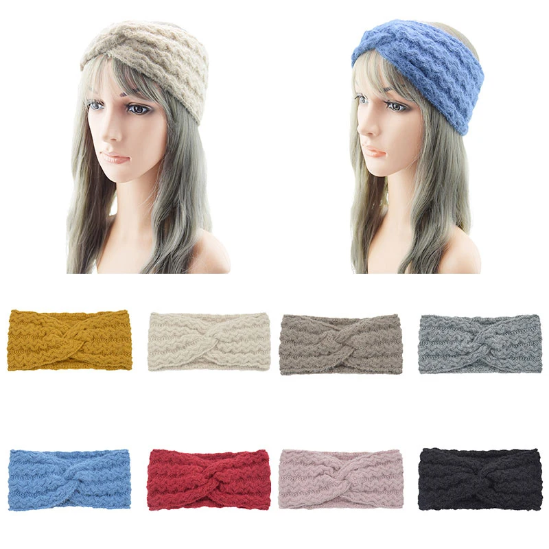 New Knitted Knot Cross Headband for Women Autumn Winter Girls Hair Accessories Headwear Elastic Hair Band Hair Accessories
New Knitted Knot Cross Headband for Women Autumn Winter Girls Hair Accessories Headwear Elastic Hair Band Hair Accessories