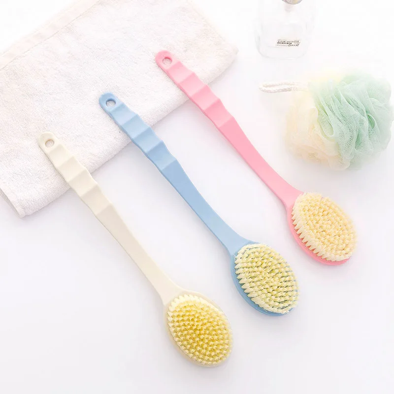 Long handle soft hair bath brush rub back brush rub mud back brush wash back brush rub bath brush silicone body brush
Long handle soft hair bath brush rub back brush rub mud back brush wash back brush rub bath brush silicone body brush