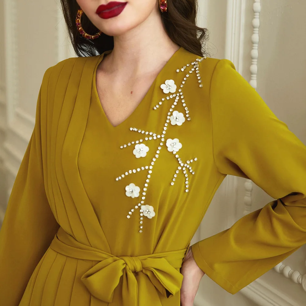 Abaya Dubai Turkey Arabic Muslim Hijab Dress Islam Clothing Maxi Evening Dresses For Women Morocco Vestidos Robe Soiree Femme
Abaya Dubai Turkey Arabic Muslim Hijab Dress Islam Clothing Maxi Evening Dresses For Women Morocco Vestidos Robe Soiree Femme