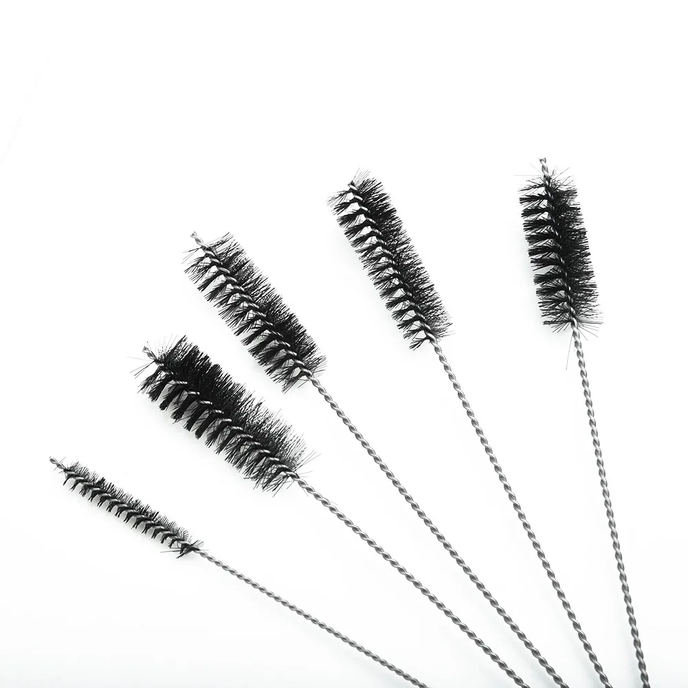 5pcs Brushes Set For Round Pipe Tube Cylinder Bores Cleaning Brass Wire 2.0/2.5/3.0/4.0/5.0mm Nylon Brush Handle Tools Parts
5pcs Brushes Set For Round Pipe Tube Cylinder Bores Cleaning Brass Wire 2.0/2.5/3.0/4.0/5.0mm Nylon Brush Handle Tools Parts