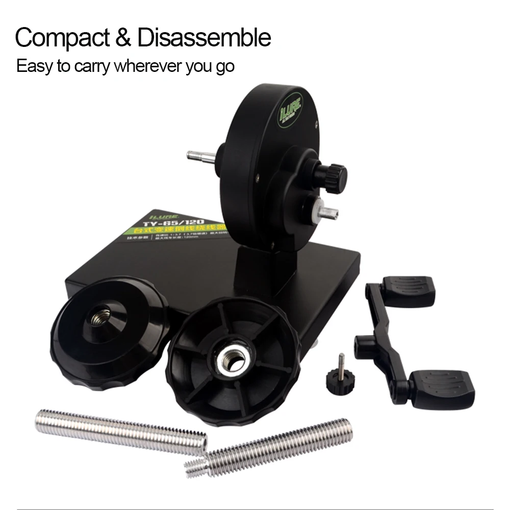 Fishing Line Spooler Winder Portable Reel Spool Spooling Station System for Spinning Fishing Reel Line US Ship
Fishing Line Spooler Winder Portable Reel Spool Spooling Station System for Spinning Fishing Reel Line US Ship