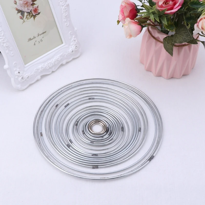 22pcs/set Metal Hoop Dreamcatcher Ring Wall Hanging Macrame Craft Home DIY Decor
22pcs/set Metal Hoop Dreamcatcher Ring Wall Hanging Macrame Craft Home DIY Decor