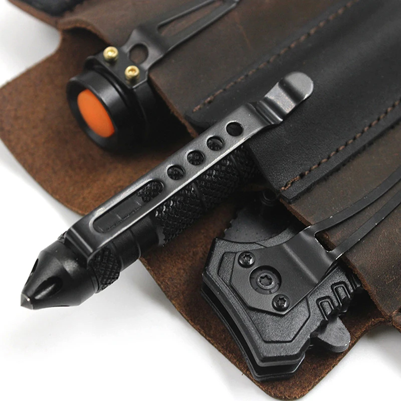 Leather Sheath Multitool Sheath EDC Pocket Organizer With Key Holder For Belt And Flashlight Outdoor Camping Tool
Leather Sheath Multitool Sheath EDC Pocket Organizer With Key Holder For Belt And Flashlight Outdoor Camping Tool