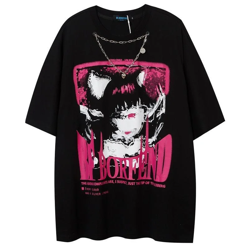 Lincici Men 's T- shirt Hip Hop 2021 Streetwear T- shirt Summer Short Sleeve T-shirt Top Loose Men and Women Same Style
Lincici Men 's T- shirt Hip Hop 2021 Streetwear T- shirt Summer Short Sleeve T-shirt Top Loose Men and Women Same Style