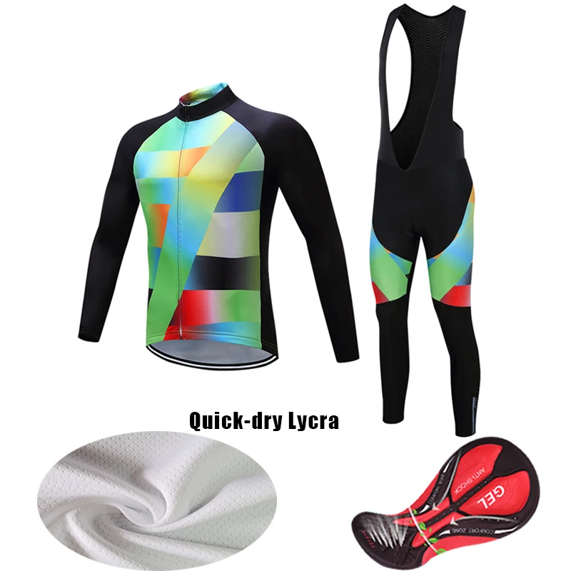 2022 Men's Pro Long Sleeve Road Bike Jersey Set BIB Gel Pants Fall Cycling Clothing Kit MTB Suit Male Bicycle Clothes Team Dress 
2022 Men's Pro Long Sleeve Road Bike Jersey Set BIB Gel Pants Fall Cycling Clothing Kit MTB Suit Male Bicycle Clothes Team Dress
