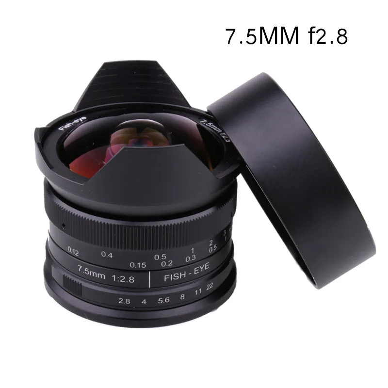 RISESPRAY Camera Lens 7.5mm f2.8 fisheye lens 180 APS-C Manual Fixed Lens For Fuji FX Mount Hot Sale Free Shipping
RISESPRAY Camera Lens 7.5mm f2.8 fisheye lens 180 APS-C Manual Fixed Lens For Fuji FX Mount Hot Sale Free Shipping