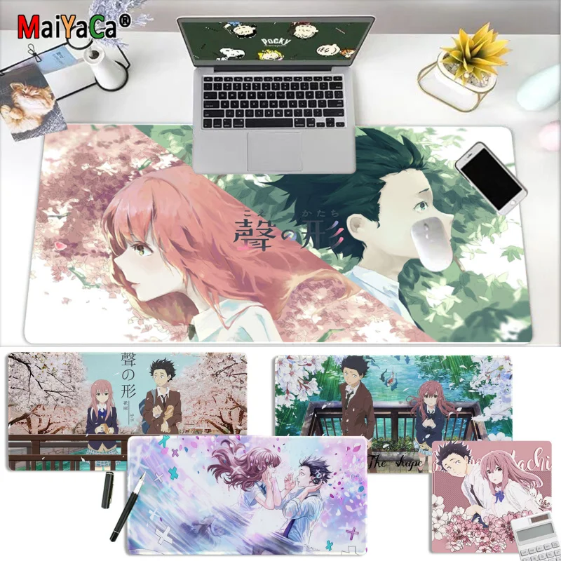 MaiYaCa Hot Sales A Silent Voice gamer play mats Mousepad Free Shipping Large Mouse Pad Keyboards Mat
MaiYaCa Hot Sales A Silent Voice gamer play mats Mousepad Free Shipping Large Mouse Pad Keyboards Mat