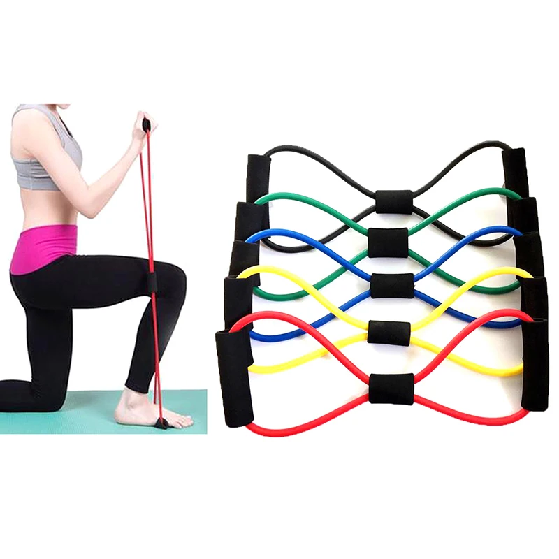 Hot Yoga Gum Fitness Resistance 8 Word Chest Expander Muscle Fitness Rubber Elastic Bands For Sports Exercise Rope Workout
Hot Yoga Gum Fitness Resistance 8 Word Chest Expander Muscle Fitness Rubber Elastic Bands For Sports Exercise Rope Workout