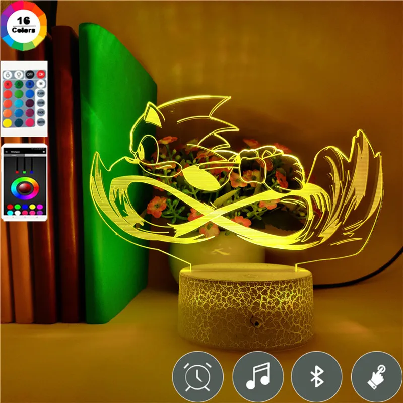 Creative 3D Table Lamp Anime Night Light LED Soul Eater Nightlight Party Hotel Decor Fans Kids Halloween Gift Bluetooth Base
Creative 3D Table Lamp Anime Night Light LED Soul Eater Nightlight Party Hotel Decor Fans Kids Halloween Gift Bluetooth Base