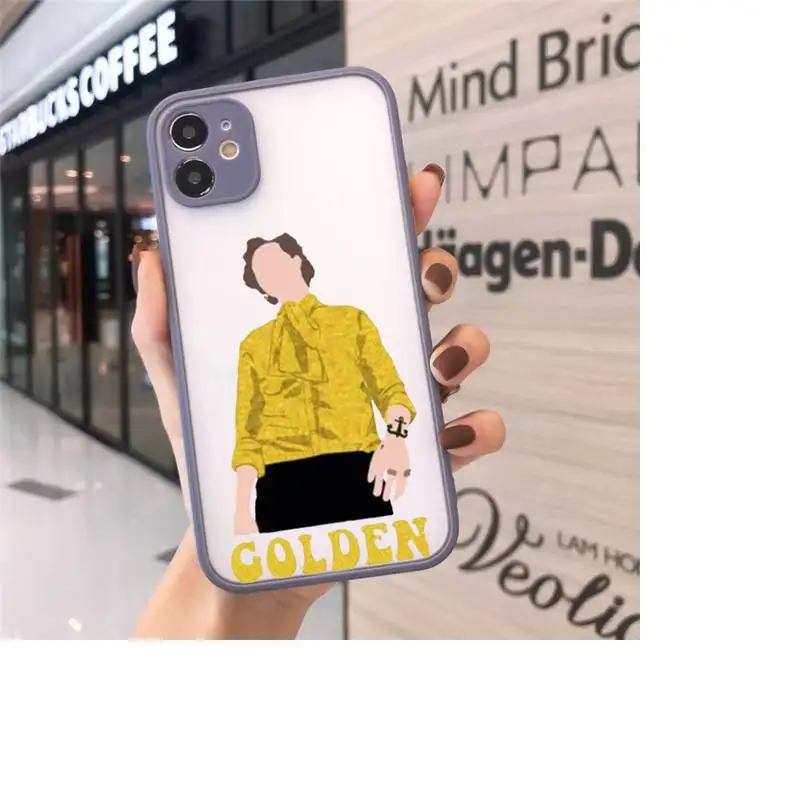 Gold Harry Styles One Direction Phone Cases matte transparent For iphone 7 8 11 12 plus mini x xs xr pro max cover
Gold Harry Styles One Direction Phone Cases matte transparent For iphone 7 8 11 12 plus mini x xs xr pro max cover
