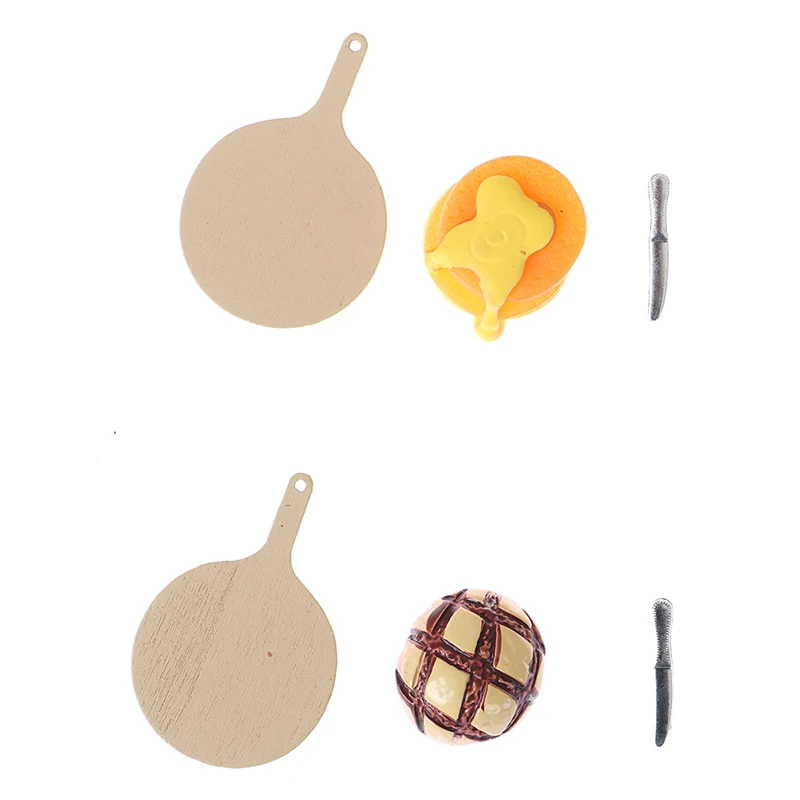 New Arrival 1:12 Dollhouse Miniature Cheese Pineapple Bread Knife Tray Set Model Accessories
New Arrival 1:12 Dollhouse Miniature Cheese Pineapple Bread Knife Tray Set Model Accessories