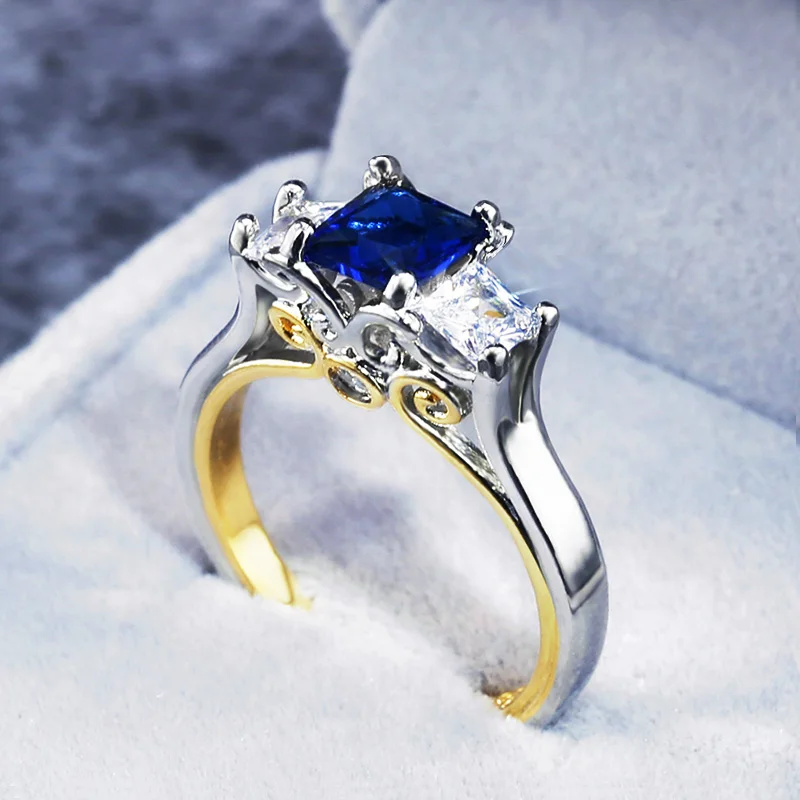 JK Classic Colorful Cubic Zircon Stone Wedding Ring For Women Luxury Square Stone Surprise Gift Ring Band Dropshipping
JK Classic Colorful Cubic Zircon Stone Wedding Ring For Women Luxury Square Stone Surprise Gift Ring Band Dropshipping