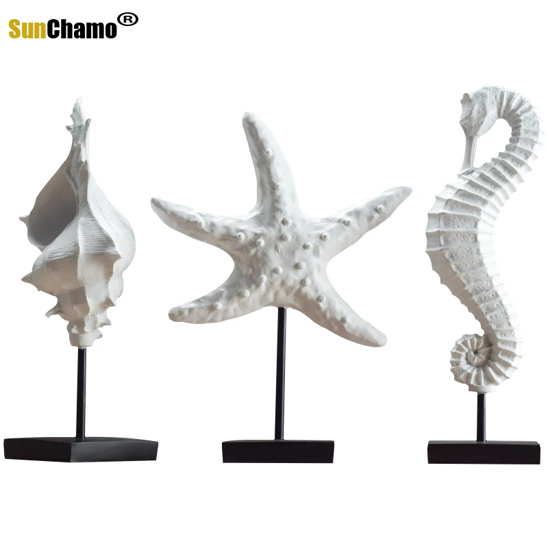 Ocean Craft Furnishing Soft Decoration of TV Cabinet Hippocampus Figurine Conch Starfish Living Room Seahorse Display
Ocean Craft Furnishing Soft Decoration of TV Cabinet Hippocampus Figurine Conch Starfish Living Room Seahorse Display