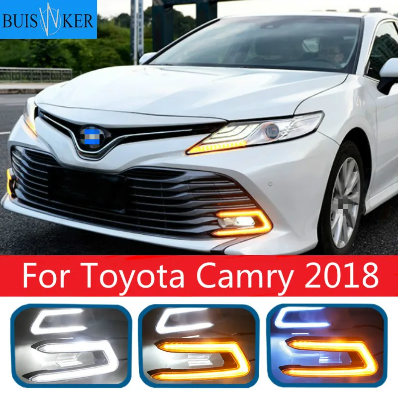 1 пара для Toyota Camry 2018 автомобиля светодиодный DRL Габаритные огни колпак противотуманных фар дневного света желтеет и темно-синий
1 пара для Toyota Camry 2018 автомобиля светодиодный DRL Габаритные огни колпак противотуманных фар дневного света желтеет и темно-синий