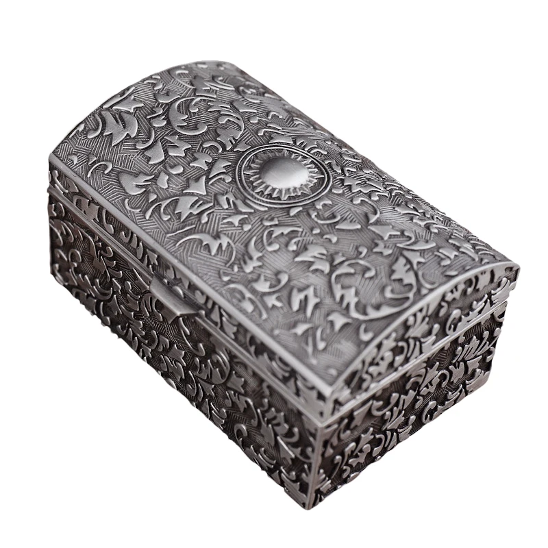 Portable Jewelry Box Trinket Case Storage Organizer Holder Gifts Vintage Metal Treasure Rectangular Ring Fashion Box
Portable Jewelry Box Trinket Case Storage Organizer Holder Gifts Vintage Metal Treasure Rectangular Ring Fashion Box