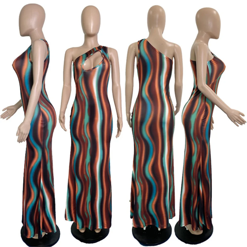 RStylish Elegant Maxi Women's Dress Fashion Print Sexy Diagonal One -Shoulder Sleeveless Long Skirt Summer Club Hollow Out 2021
RStylish Elegant Maxi Women's Dress Fashion Print Sexy Diagonal One -Shoulder Sleeveless Long Skirt Summer Club Hollow Out 2021