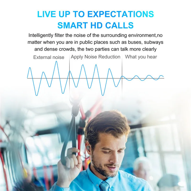 Y30 TWS Earphones 3D Stereo Sound Wireless Headphones Bluetooth Earphone Noise Cancelling Headset for Android IOS Smart Phone 
Y30 TWS Earphones 3D Stereo Sound Wireless Headphones Bluetooth Earphone Noise Cancelling Headset for Android IOS Smart Phone