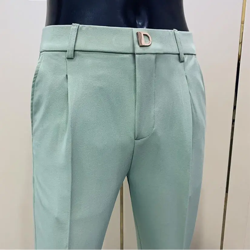 2021 New Men's Suit Pants Solid Color Casual Business Dress Pants Slim Dress Trousers Quality Man Classic Groom Wedding Pants
2021 New Men's Suit Pants Solid Color Casual Business Dress Pants Slim Dress Trousers Quality Man Classic Groom Wedding Pants