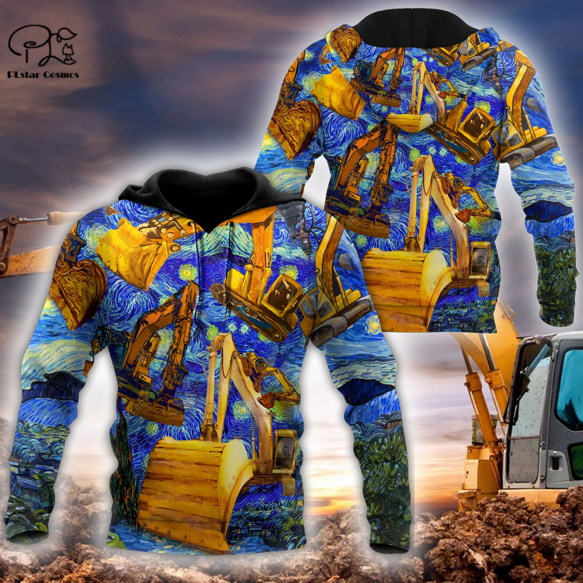 PLstar Cosmos 3DPrint Newest Excavator Work Unique Aswome Men/Women Cozy Hrajuku Casual Streetwear Hoodies/Zip/Sweatshirt Style4
PLstar Cosmos 3DPrint Newest Excavator Work Unique Aswome Men/Women Cozy Hrajuku Casual Streetwear Hoodies/Zip/Sweatshirt Style4
