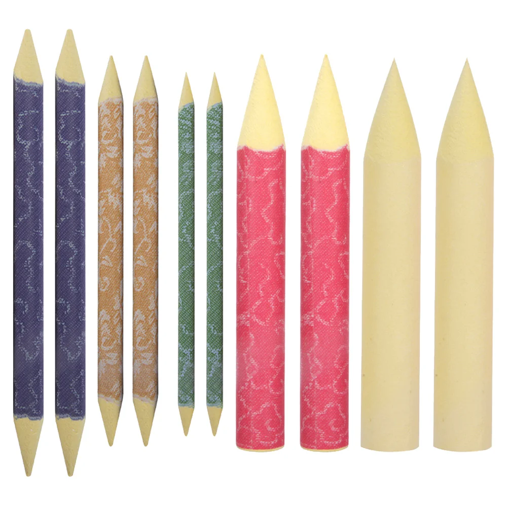 10pcs Colorful Stumps Rice Paper Tortillions Art Blenders Sketch Drawing Tools for Students (Random Color)
10pcs Colorful Stumps Rice Paper Tortillions Art Blenders Sketch Drawing Tools for Students (Random Color)